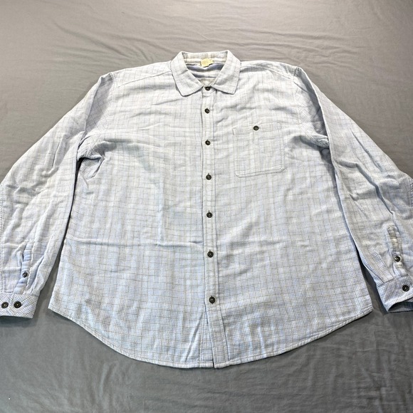 Carbon Other - VINTAGE Carbon‎ 2 Cobalt Shirt Mens Large Blue Casual Button Up Adult